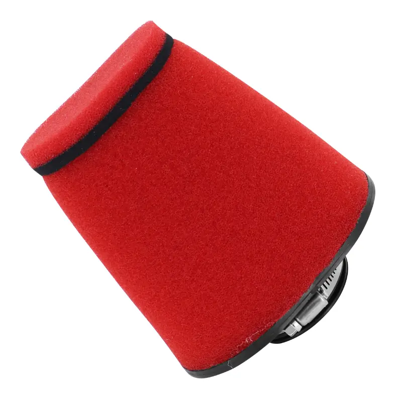 Filtre à air Replay double mousse big pyramide rouge fixation droite