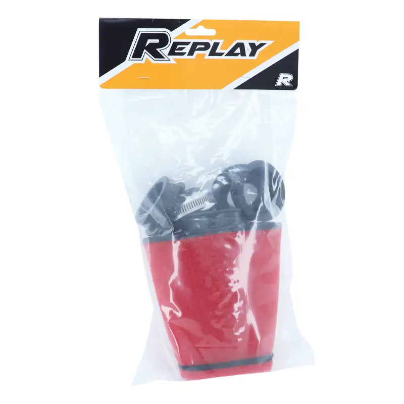 Replay 더블 폼 빅 피라미드 레드 직결 장착 에어 필터 — 3번째 뷰