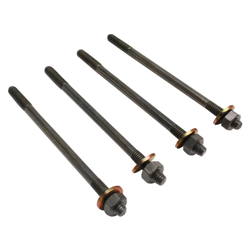 مسامير أسطوانة P2R MBK 50 Booster, Stunt - Yamaha 50 BWS, Slider M6 x 106 مم (مجموعة من 4 مع صواميل ودوائر)