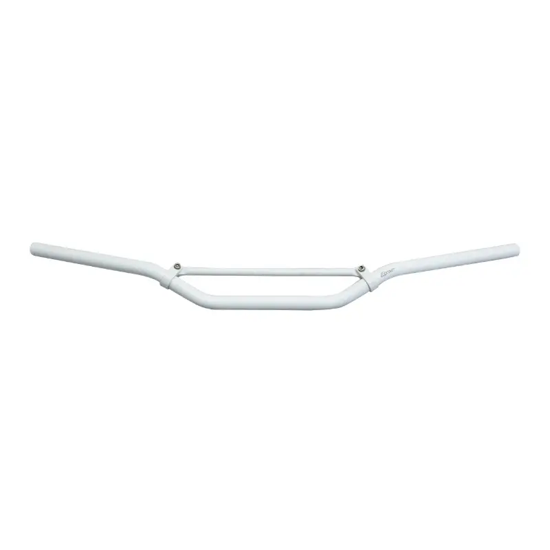 Guidon Replay Cross Alu Diam 22,2 mm L810 mm H105 mm avec barre de renfort blanc