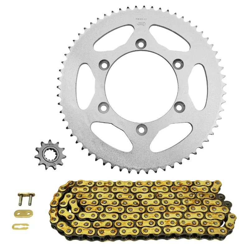 Kit chaîne AFAM 420 11X62 CPI 50 SM Black Tiger 2006-2009 / SM 2011-2012 / Supermoto 2006-2009