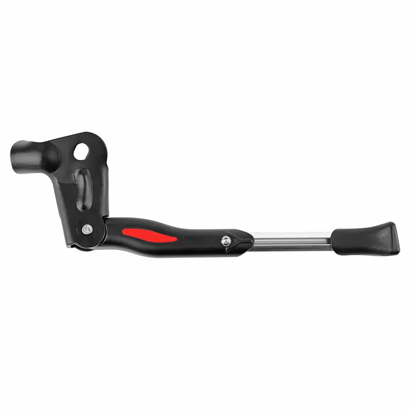 Cykel sidekørestativ bagtil Newton 24-28'' justerbar fastgørelse nav alu sort — 2. billede