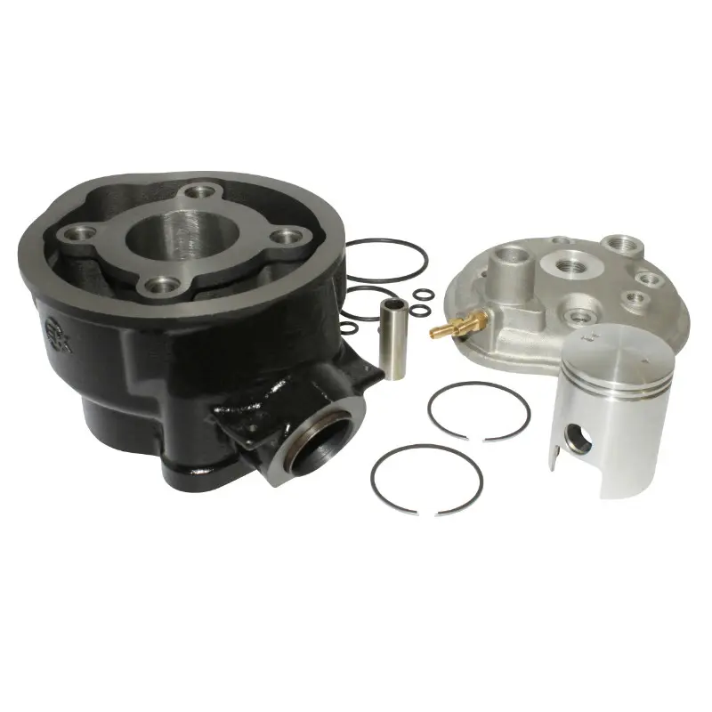 Haut moteur 50 à boîte Artek K1 fonte pour Minarelli 50 AM6, MBK 50 X-Power, X-Limit, Yamaha 50 TZR, DTR, Peugeot 50 XPS, Rieju 50 RS1, Beta 50 RR, Aprilia 50 RS 1995-2005 (diam 40,3 mm)