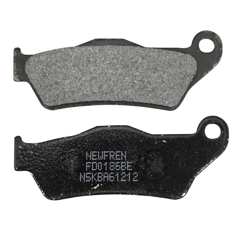 Plaquette de frein Newfren pour yamaha 125 yp majesty 1998+2009 av, 300 XC vercity 2003+2006 ar - suzuki 125 burgman 2002+2006 av (l 94.5MM - h 37MM - p 7.5MM) (FD0186BE) (elite organique)