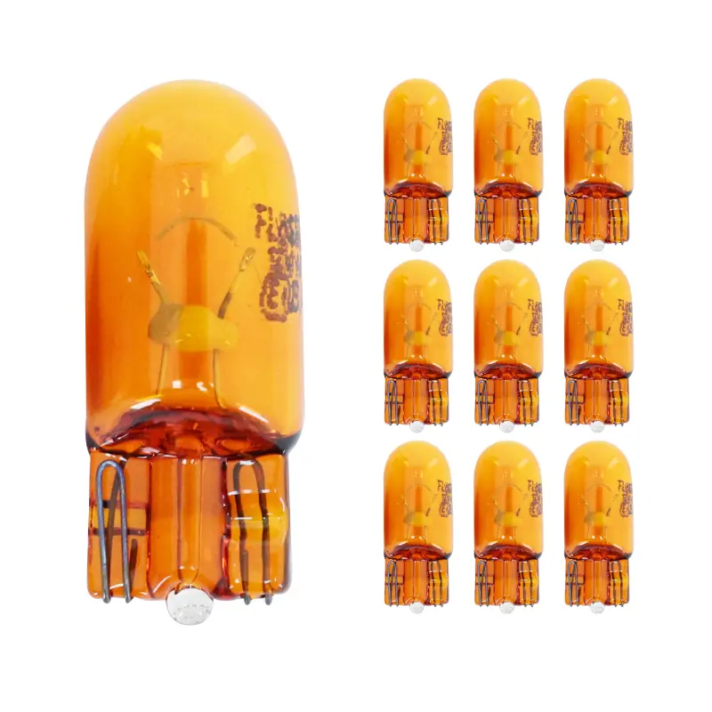 Ampoule W5W T10 12V 5W culot W2,1x9,5D orange Flosser