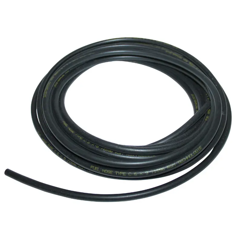 Durite essence NBR 6X9 noir rouleau 10 m Sélection P2R