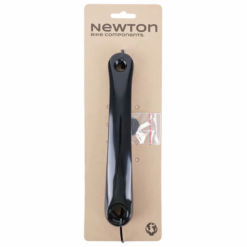 بائیں طرف 175 mm نیوٹن فورجڈ ایلومینیم تنگ سیاہ کرینک — 4 ویو