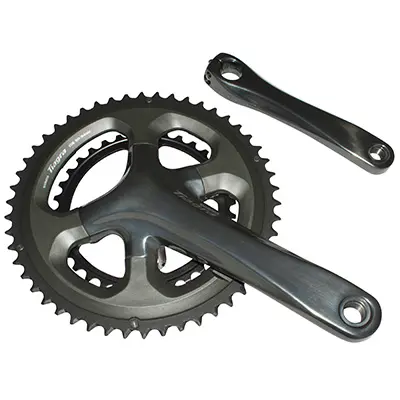 Pédalier route Shimano Tiagra 4700 gris 175 mm 50-34