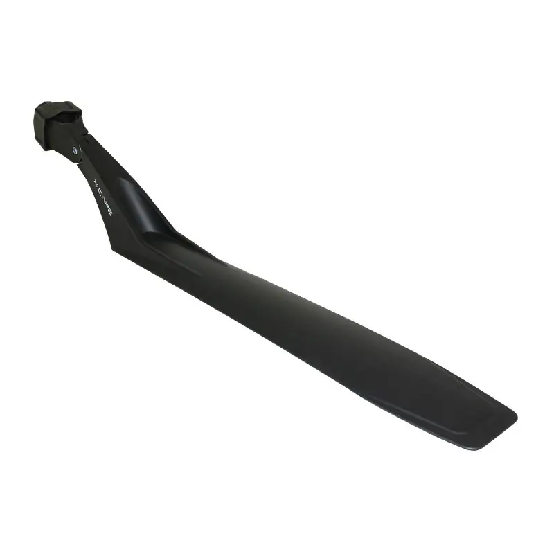 Polisport X-CAPE 블랙 MTB 리어 펜더 27.5"-29" (안장 포스트 장착) 고정 직경 24-32MM - 너비 80MM (단품 판매)