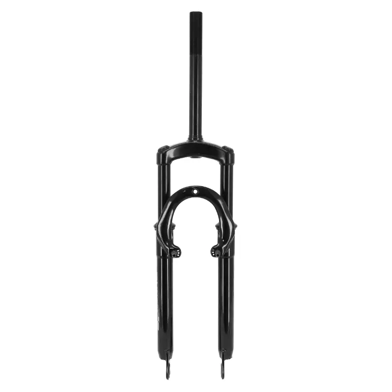 Forcella MTB 26" M-W a sospensione acciaio molla/elastomero nero corsa 50MM perno (240-85MM) filettato 1"-22.2 interno per v-brake e freno a disco — vista 2