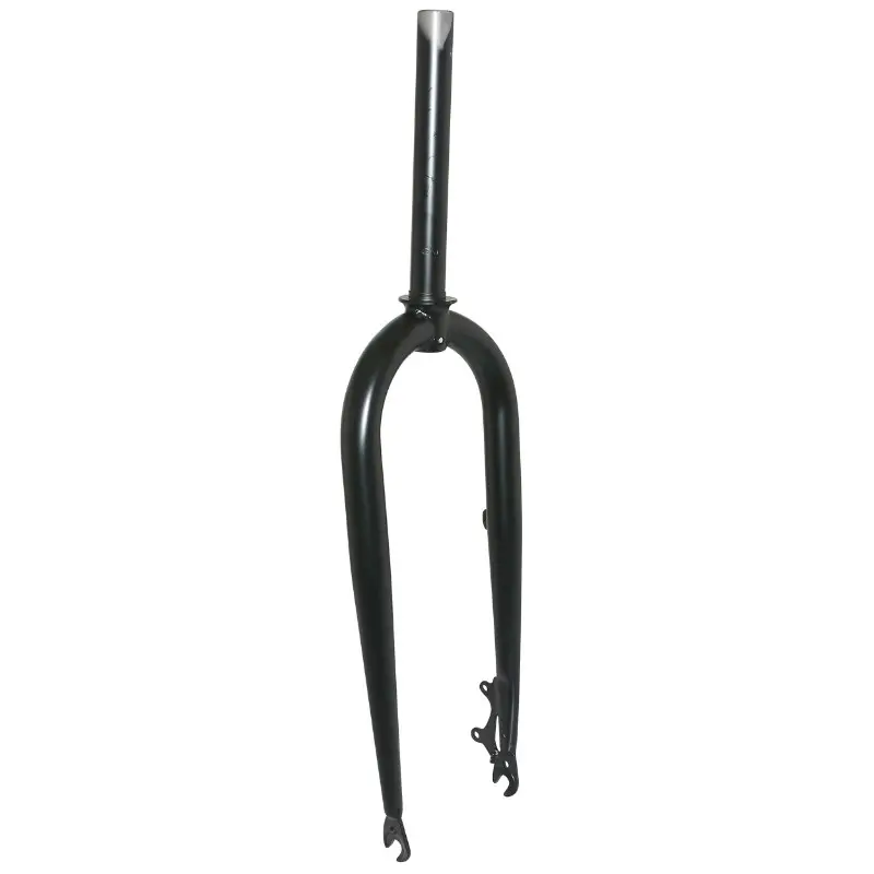 Fourche VTT 26" Fat Bike noir Sélection P2R pivot lisse 1"1/8-28,6 pour frein à disque pivot 220 mm
