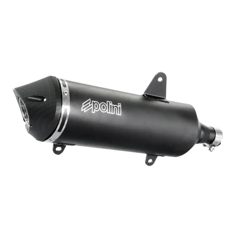 Silencieux Polini noir pour Peugeot 400 Metropolis 2013+ (homologué CE)