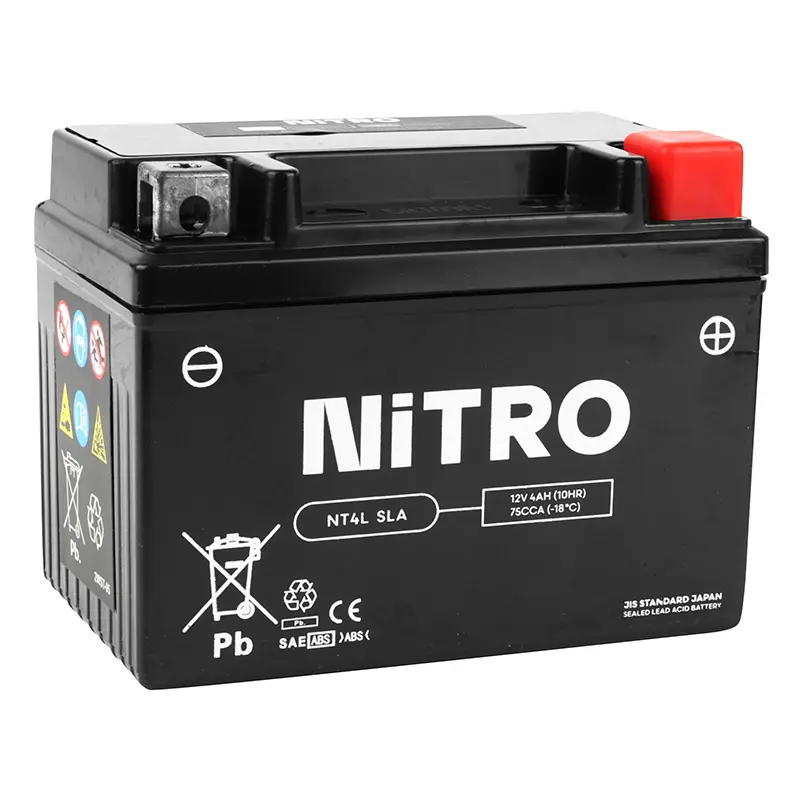 Batterie Nitro NT4L-BS/YT4L-BS Gel Piaggio LC — Ansicht 4