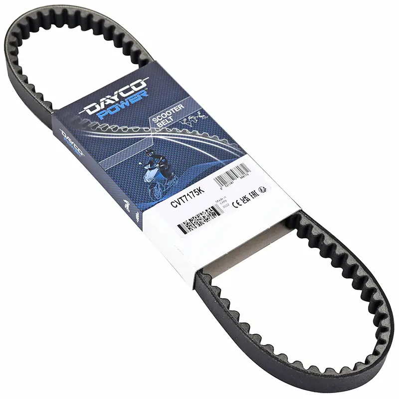 Courroie Dayco Kevlar adaptable MBK 50 Évolis, Fizz-Yamaha 50 Axis, Breeze-Keeway 50 RY6-Malaguti 50 F10 (792 x 16,5 x 8)