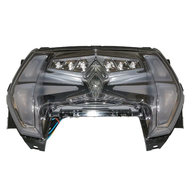 مصباح خلفي ماكسي سكوتر P2R Yamaha 125 Tryptik 2014+ MBK 125 Tryptik معتمد CE مع إشارات