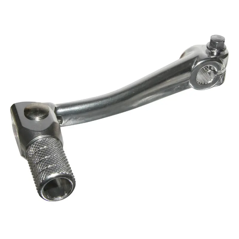 Sélecteur de vitesse adaptable aluminium argent Minarelli 50 AM6 MBK 50 X Limit Yamaha 50 DTR Peugeot 50 XP6 pliable