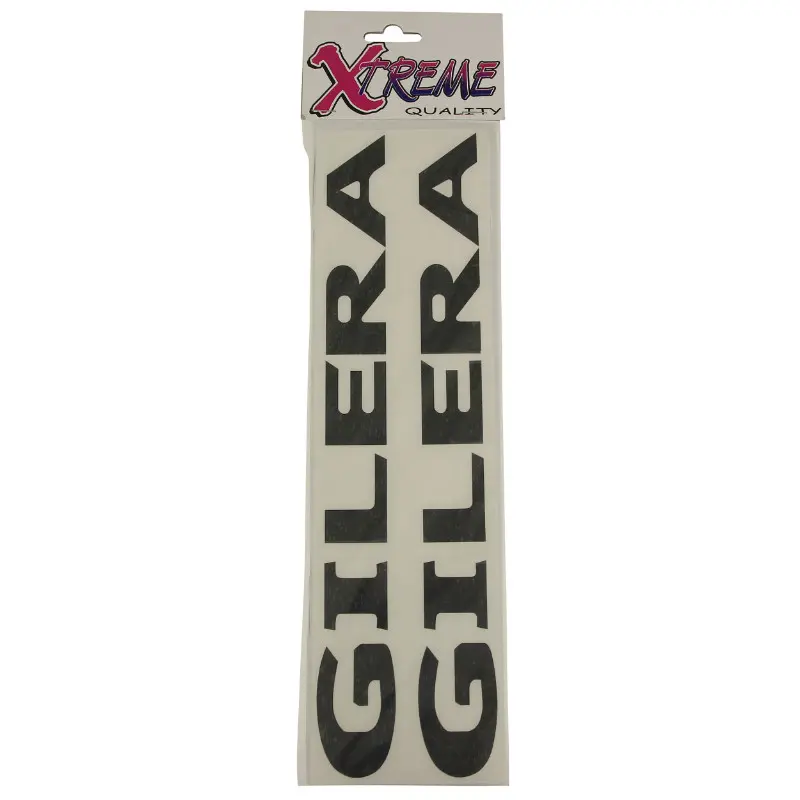 Aufkleber-Set Gilera 2-teilig schwarz Selection P2R — Ansicht 3