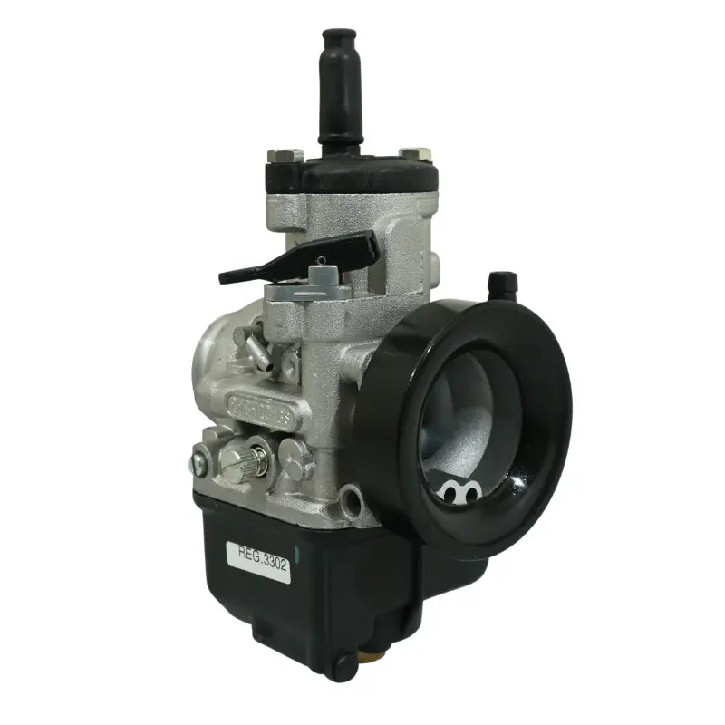 Vergaser Dellorto PHBH 28 BS weicher Anbau ohne Schmierung mit Hebelschalter (Ref 3302)