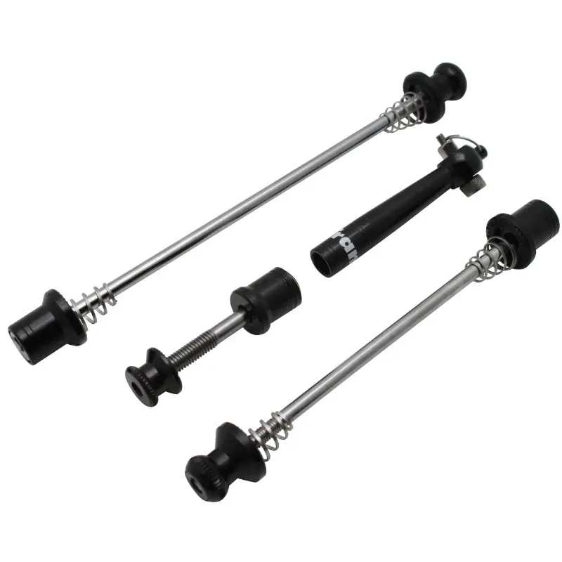 Satz Diebstahlsicherung für Vorder-/Hinterrad und Sattelstütze Newton schwarz (3 Teile)