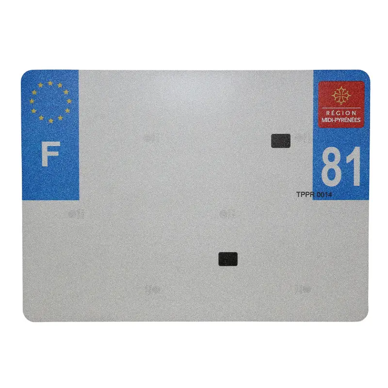 Лента за ремарке 275x200 PVC чиста с евро TOP PLAQ