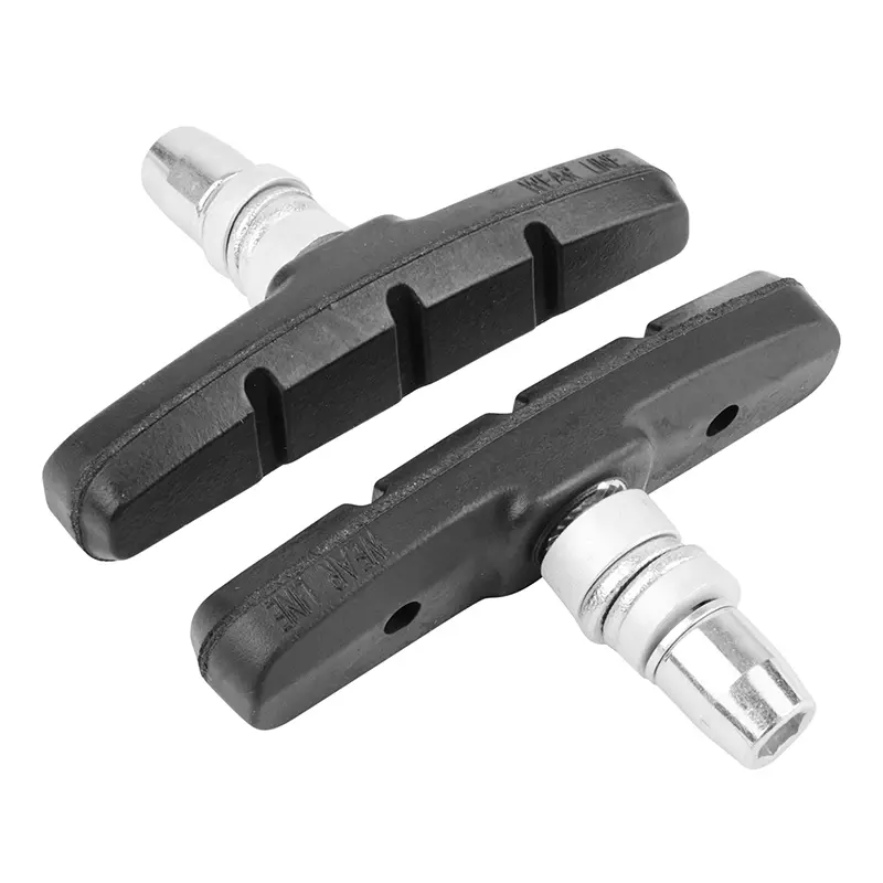 Porte-patins frein VTT V-Brake à vis symétrique Legion silencieux multi-ajustement 70 mm noir (paire)