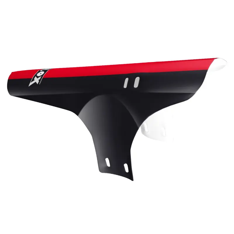 MTB フロントフェンダー ヴェロックス ブラック-レッド フォーク固定 リルサン