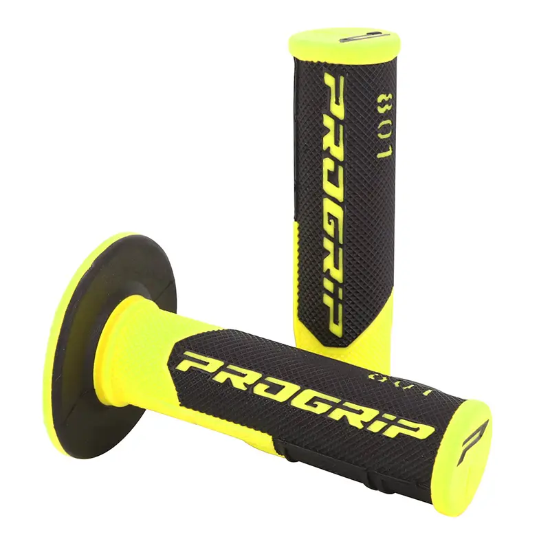 PROGRIP হ্যান্ডেল গ্রিপ আর্ট ৮০১ এমএম ২২/২৫ এসএইচ ৫৮/১৫ ফ্লুরোসেন্ট হলুদ/কালো — 3তম ভিউ