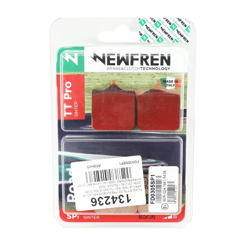 Zavorne ploščice Newfren FD0305SP sport TT pro metal fritté — pogled 3
