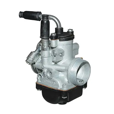 Carburateur cyclo P2R type PHBG montage rigide diamètre 17,5 mm cuve + couvercle boisseau plastique