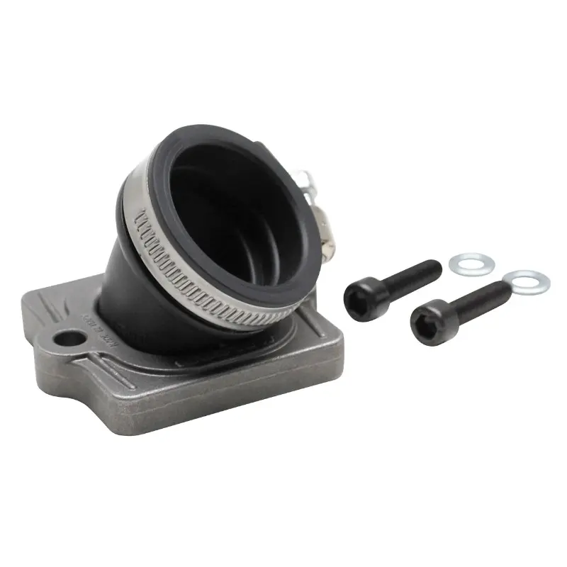 Pipe admission Malossi MHR team Viton 360° pour Piaggio 50 Zip, Typhoon, NRG - Gilera 50 Stalker, Runner (PWK-PHBH-VHST 26-28-30, diamètre intérieur 30-35 mm)