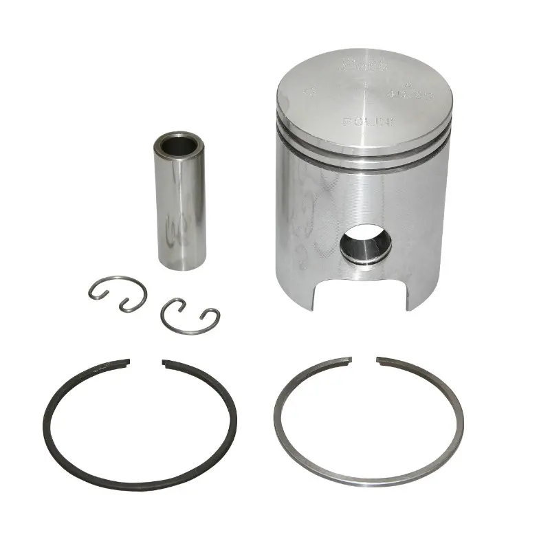 Piston 50 a boite Polini pour cylindre fonte minarelli 50 AM6-MBK 50 x-power, x-limit-yamaha 50 TZR, dtr-peugeot 50 xps-rieju 50 RS1-BETA 50 rr-aprilia 50 RS 1995+2005 (diam 40,3MM) (204.0950)