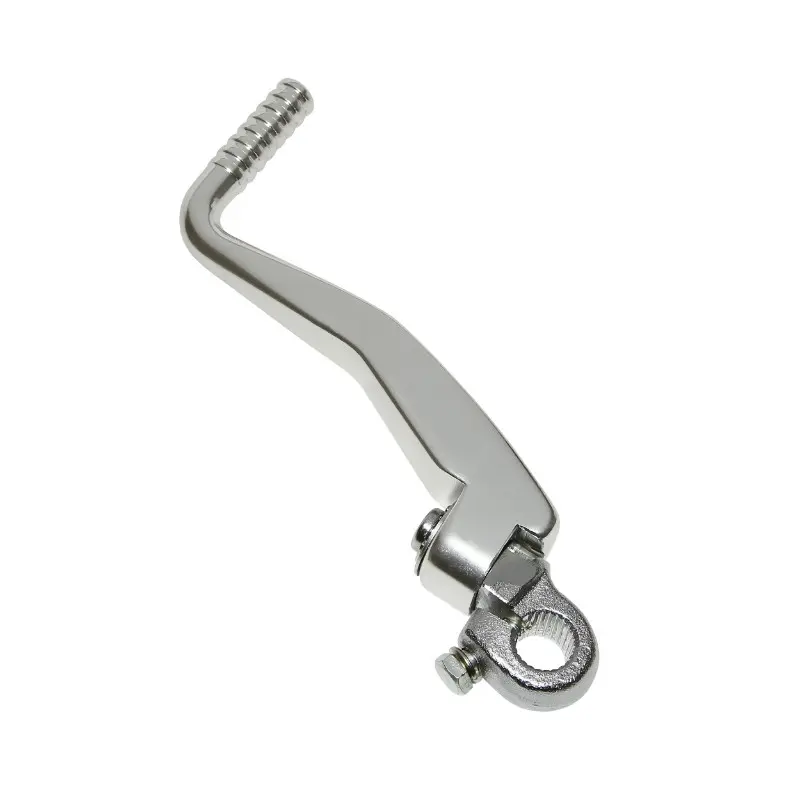 Kick de démarrage Replay aluminium renforcé pour Derbi 50 Senda argent