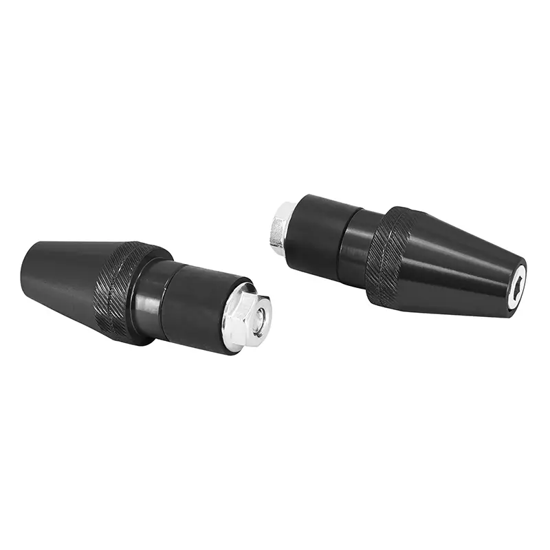 Lenkerendgewicht Replay konisch geriffelt schwarz Durchm. 17 MM (Paar)