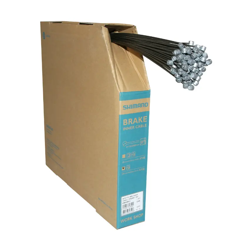 Câble de frein Shimano VTT acier 1,6 mm 2,05 m (boîte de 100)