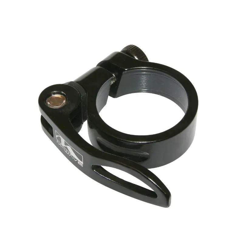 Schnellspann-Sattelstützklemme Aluminium schwarz Durchmesser 31,8 mm P2R