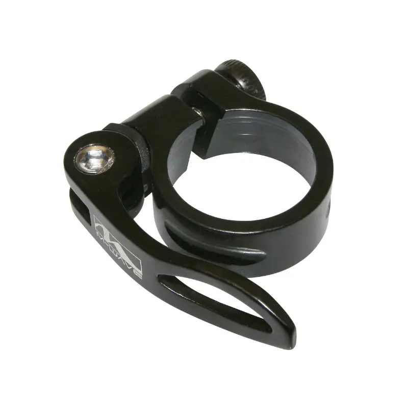 Schnellspann-Sattelstützenklemme Aluminium schwarz Durchmesser 28,6 mm P2R