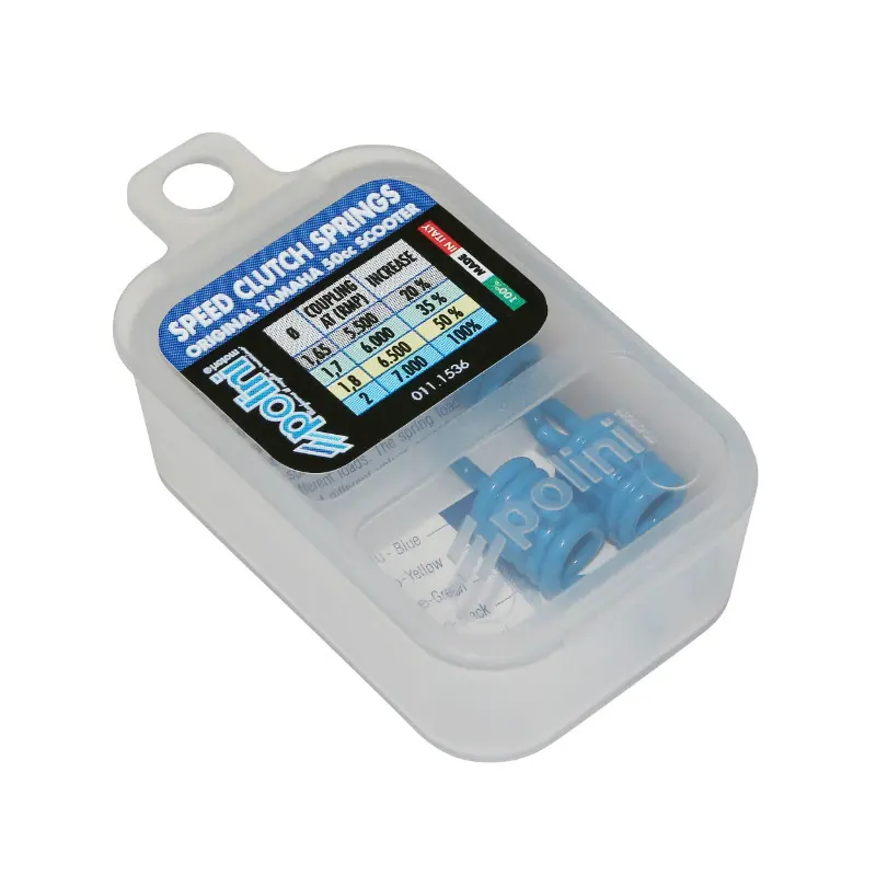 Ressort embrayage Polini pour MBK 50 Booster et Yamaha 50 BWS (+100%)