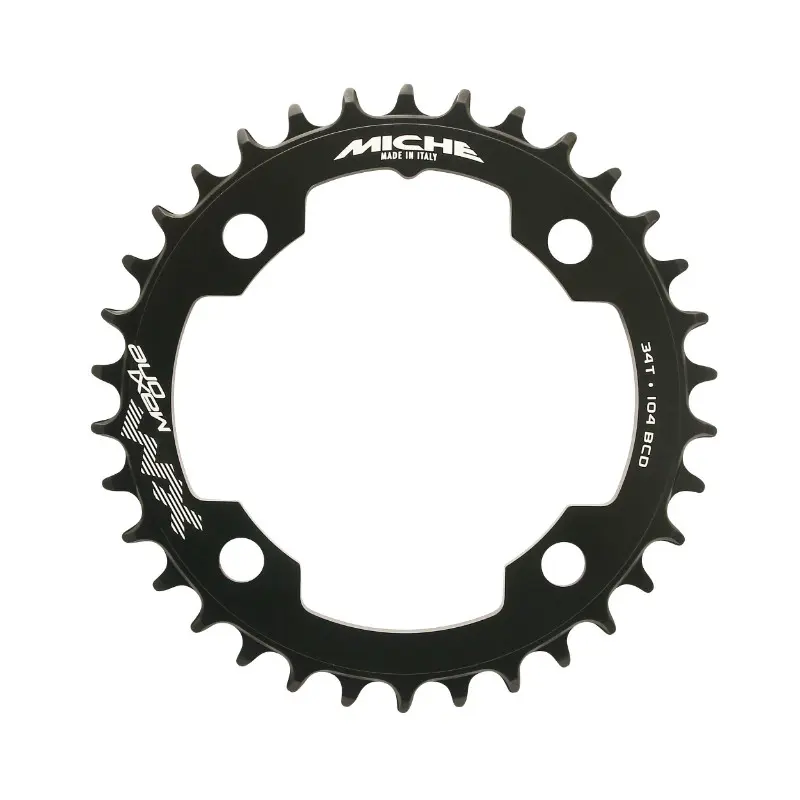 브로즈 e-drive 시스템용 4BRA d.104 VAE-e-bike 체인링 미케 34DTS 모노 블랙 알루미늄 7075 야마하 호환