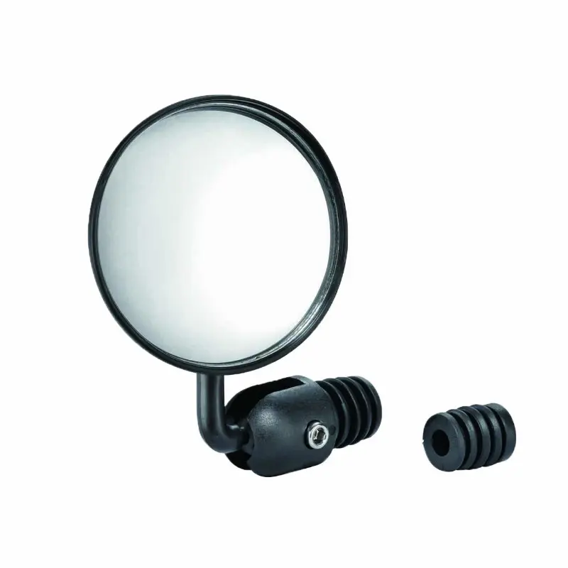 Rétroviseur vélo trottinette Newton réglable fixation extrémité cintre diamètre 7,5 cm
