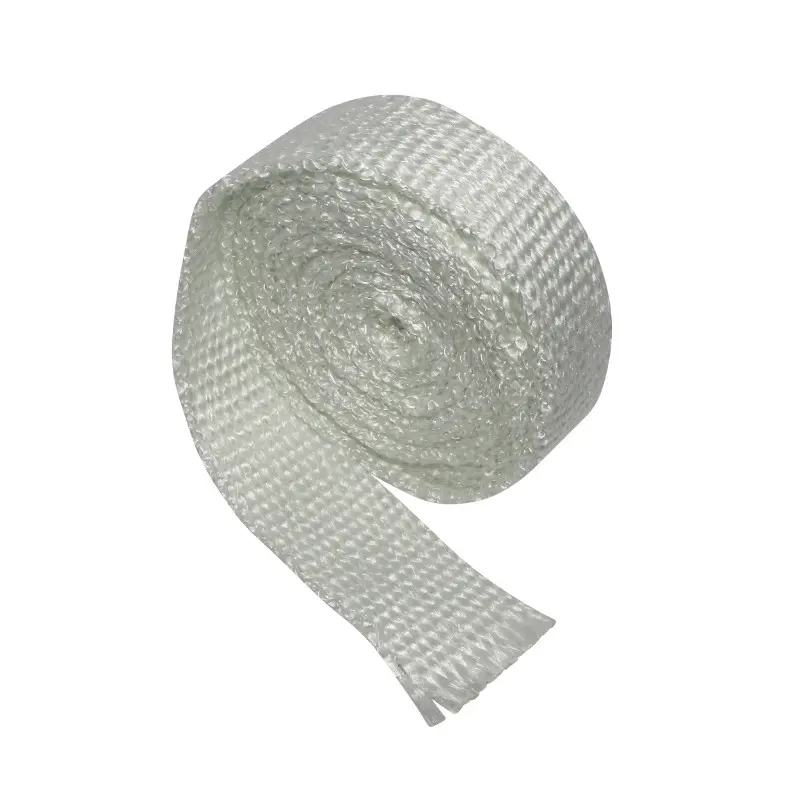 Bande thermique isolante en fibre de verre pour échappement blanc 5 m Sélection P2R