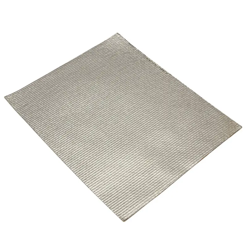 Protection isolante adhésive en tissu de verre et aluminium 250X200mm Sélection P2R