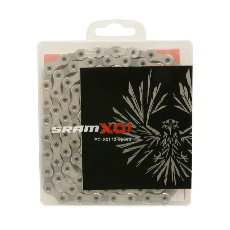 Chaîne VTT SRAM X01 Eagle 12V 126 maillons argent