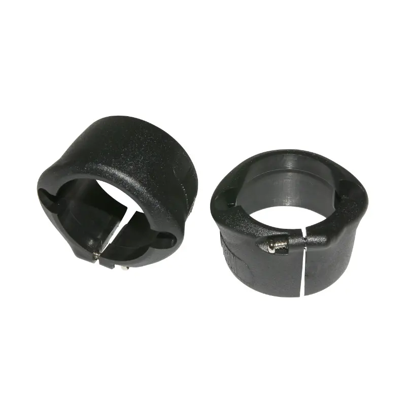 Collier à visser finition guidoline route cintre 31.8 mm Bike Ribbon noir (paire)