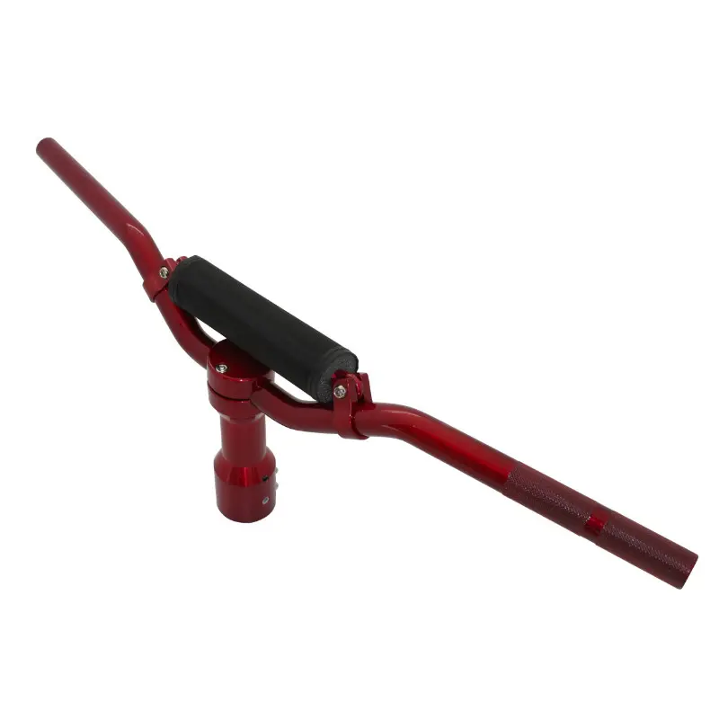 Guidon Replay Street aluminium rouge pour MBK 50 Booster et Yamaha 50 BWS
