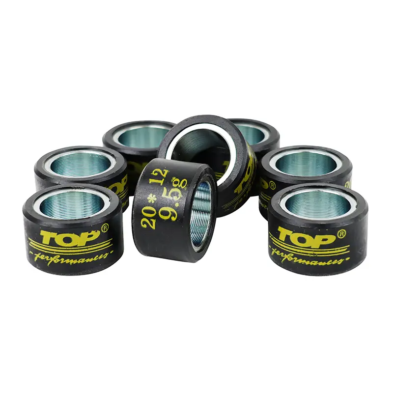 Top Performances 맥시스쿠터 롤러 20x12 9.5g (x8) Yamaha 250 XMAX, Majesty-MBK 250 Skycruiser, Skyliner용
