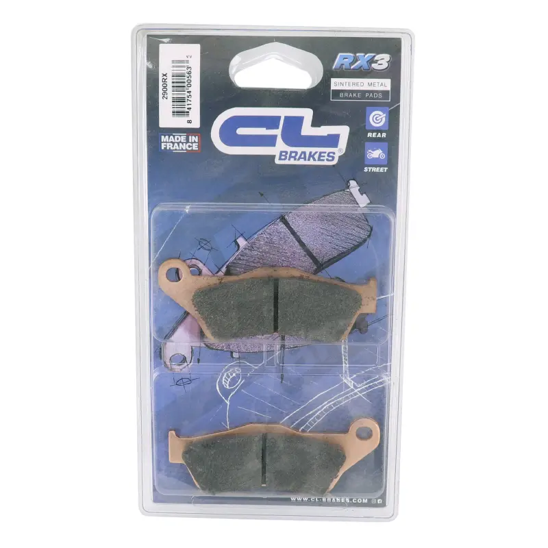 Zavorne ploščice CL Brakes za BMW R 850 R, R 850 RT, R 1100 GS, R 1100 S, R 1150 GS, R 1150 R, R 1200 GS, R 1200 R, R 1200 RS (2900 RX3 Touring metal sinter) — pogled 3