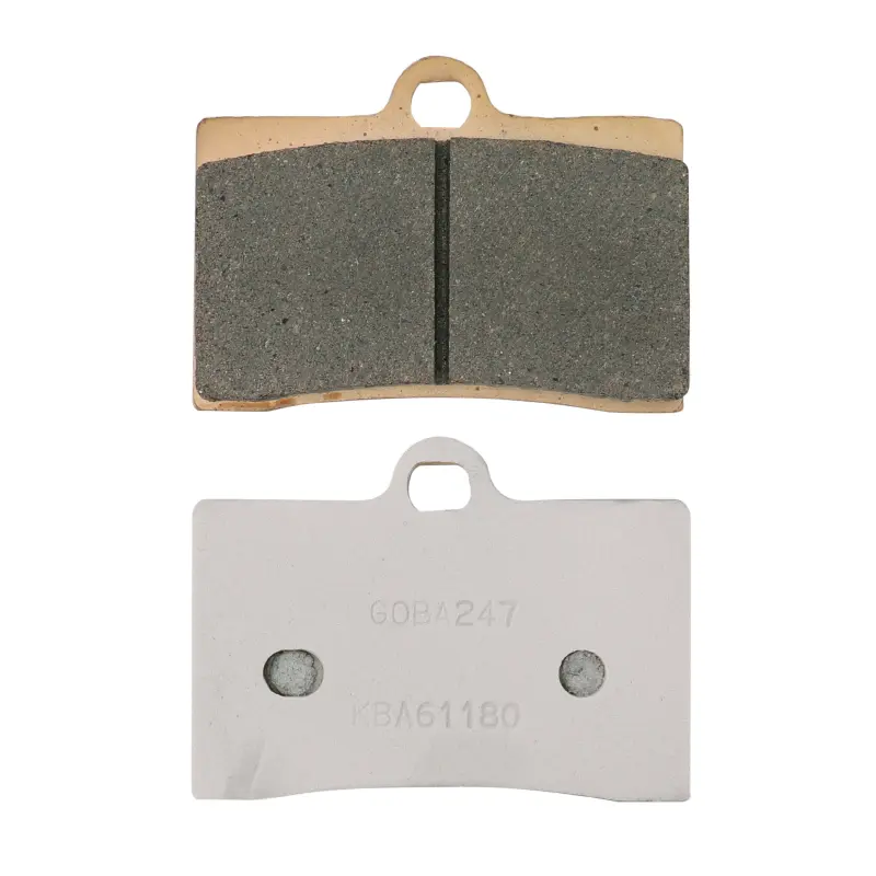 Plaquette de frein CL Brakes sport métal fritté 2247 XBK5 pour Ducati Monster 600-750 / SS 400-600-750-900 / Husqvarna SM 400-450-510-570-630 / Moto-Guzzi 1100 California AV