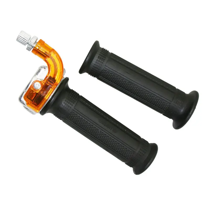 Poignée de gaz cyclo Replay type targa mini métal chrome