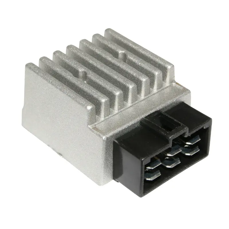 Régulateur de tension 50 A boîte adaptable Aprilia 50 RS 2011+ Minarelli 50 AM6 connecteur noir 6 fiches P2R