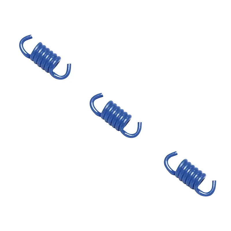 Ressort embrayage Malossi Delta-Fly Clutch MBK Booster Yamaha BWS Aprilia SR Malaguti F12 50 (3 ressorts bleu diam 2,1 mm)